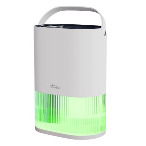 TroniTechnik Luftentfeuchter mit LED, 2L Tank und Tragegriff. Ideal für Räume bis 20m².