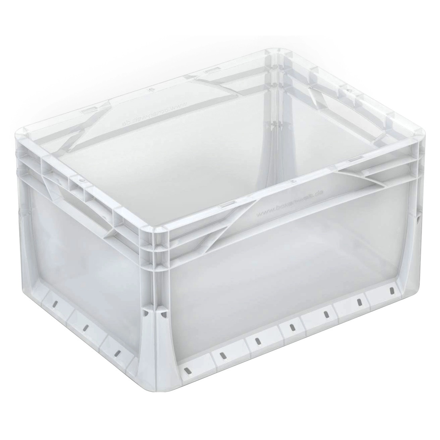 Eurobox-System Box Vollwand 60 x 40 x 32 cm Transparent