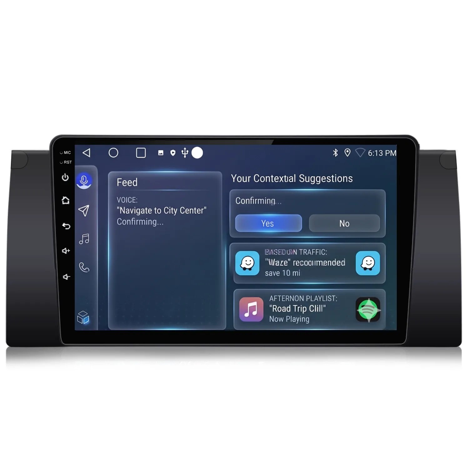 Junsun 10 Zoll 6 128 Autoradio Für BMW E53 GPS OAK CARPLAY