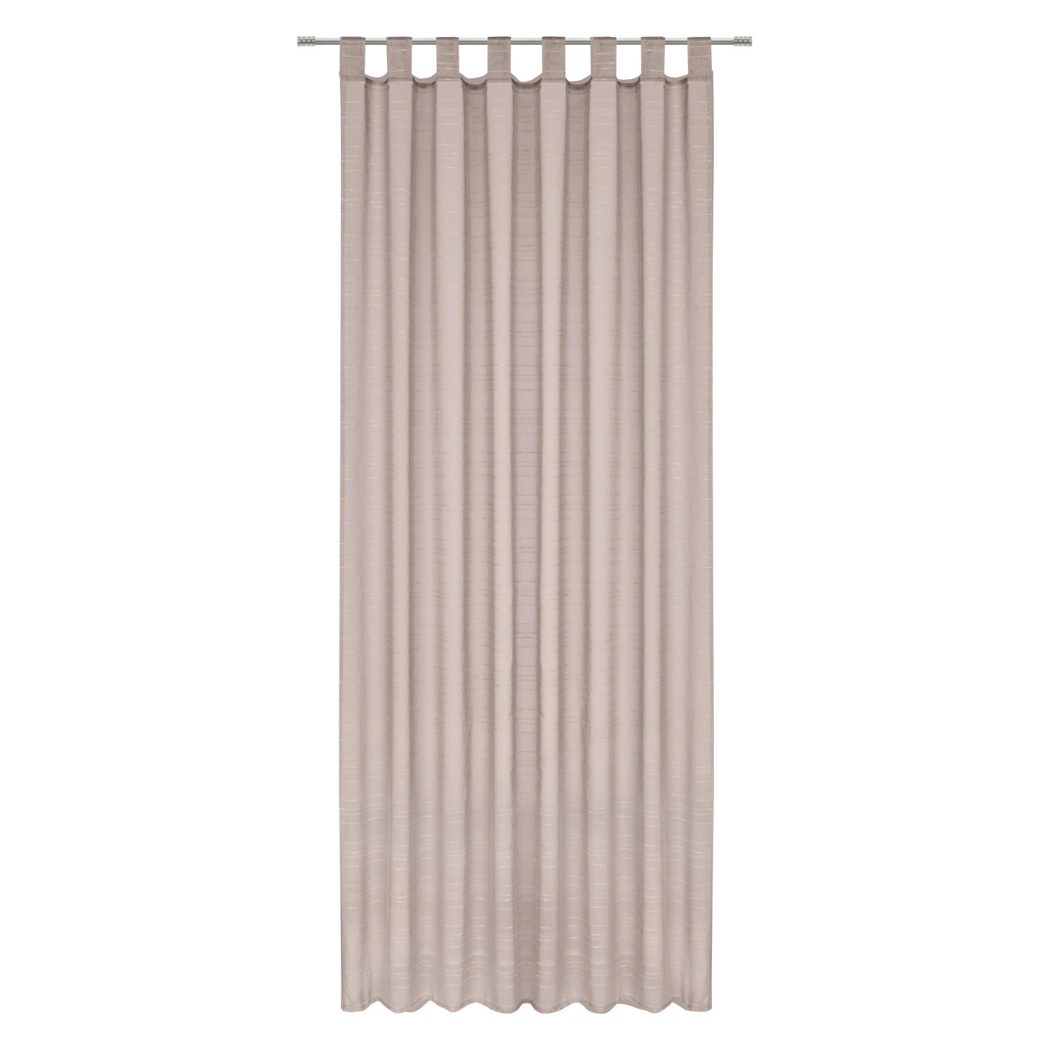 Based Schlaufenvorhang Ida Beige ca. 135x245cm