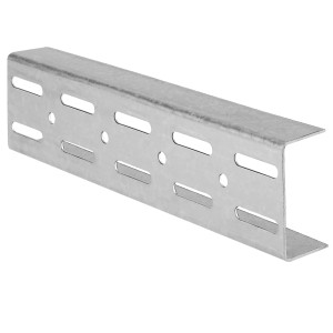 UA-Profil 75 mm x 2600 mm aus verzinktem Stahlblech für Ständerwerk-Konstruktionen.