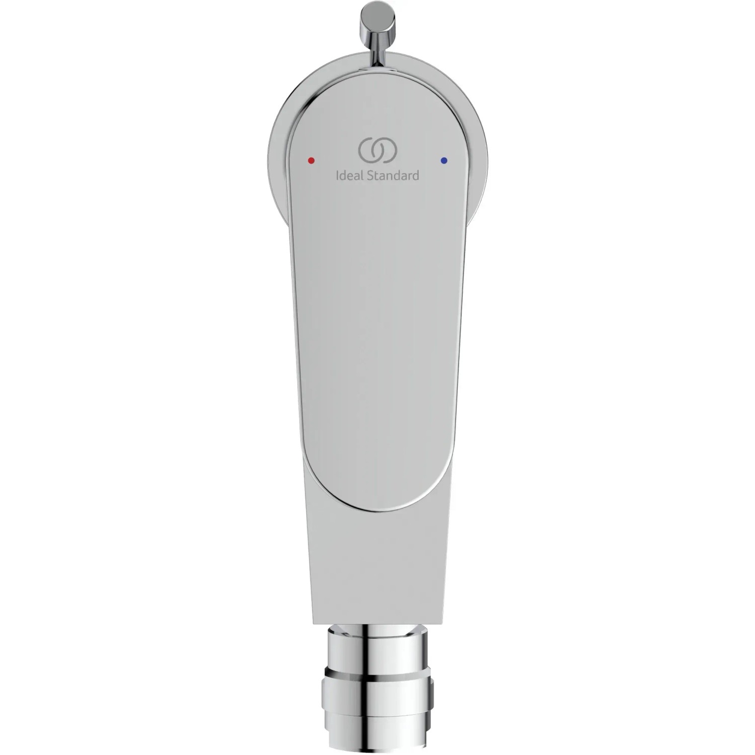 Ideal Standard Cerafine O Bidetarmatur in Chrom, moderne Badarmatur für Bidet mit Heißwasserbegrenzer.