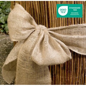 Noor Juterolle als Wickelstreifen zum Schutz von Pflanzen und Bäumen, rustikale Optik.