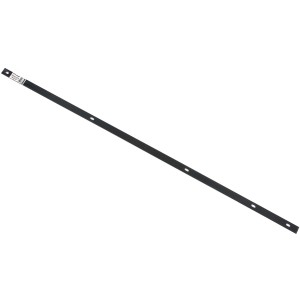 Floraworld Abdeckschiene, 184 cm, anthrazit, für Zaunpfosten 6x4 cm.
