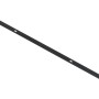 Floraworld Abdeckschiene, 184 cm, anthrazit, für Zaunpfosten 6x4 cm.