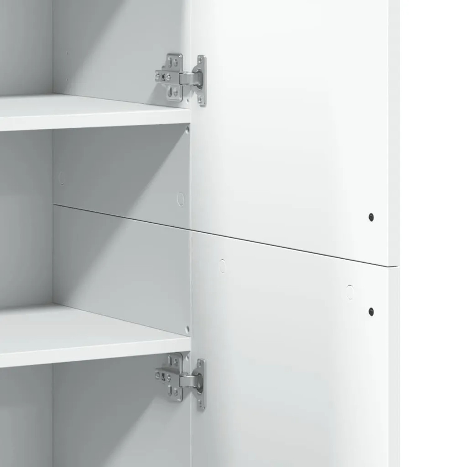 vidaXL Highboard Weiß 80x35x180 cm Holzwerkstoff 3276651_8