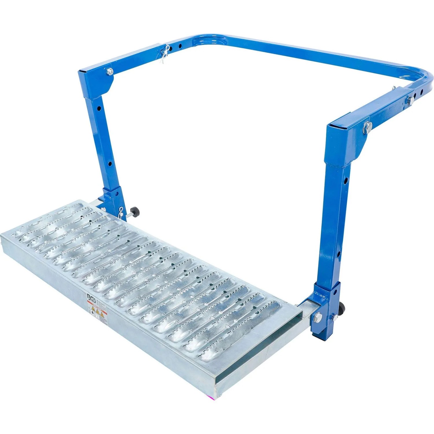 BGS Reifen Klapptritt Einstellbar Für Kleintransporter Und 4X4 Fahrzeuge 71002