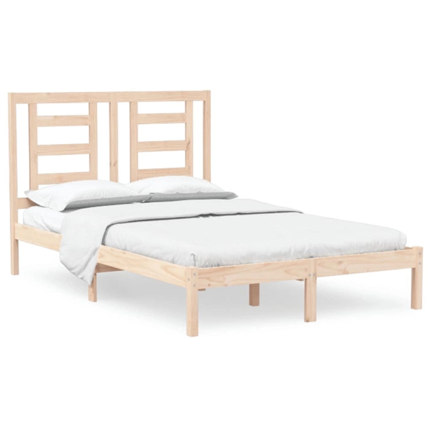 vidaXL Massivholzbett 120x190 cm 4FT Small Double1179239 günstig online kaufen