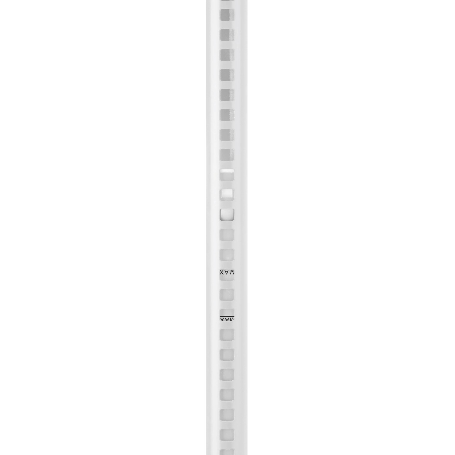 Detailaufnahme des weißen Easymaxx Fenster-Moskitonetz Magic Fit Rahmens.