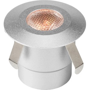 Runde LED-Bodeneinbauleuchte Budoni RGB aus Aluminium für stimmungsvolle Lichtakzente.