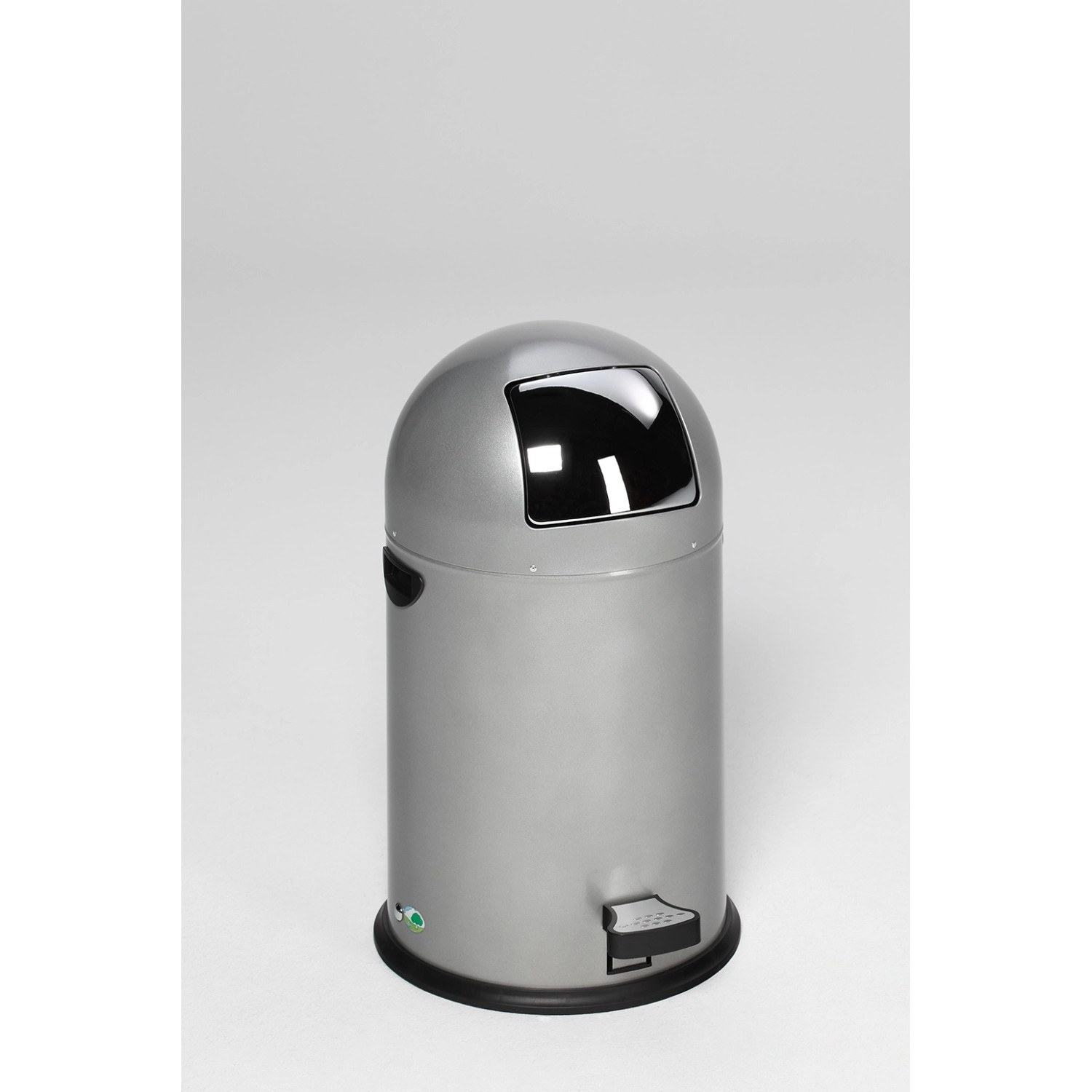 PROREGAL Klassischer Abfallsammler Mit Einwurfklappe Inneneinsatz Fußpedal günstig online kaufen