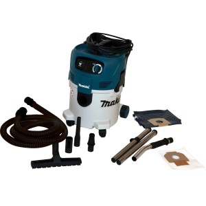 Makita VC3012L Nass- & Trockensauger der Staubklasse L mit Zubehör.