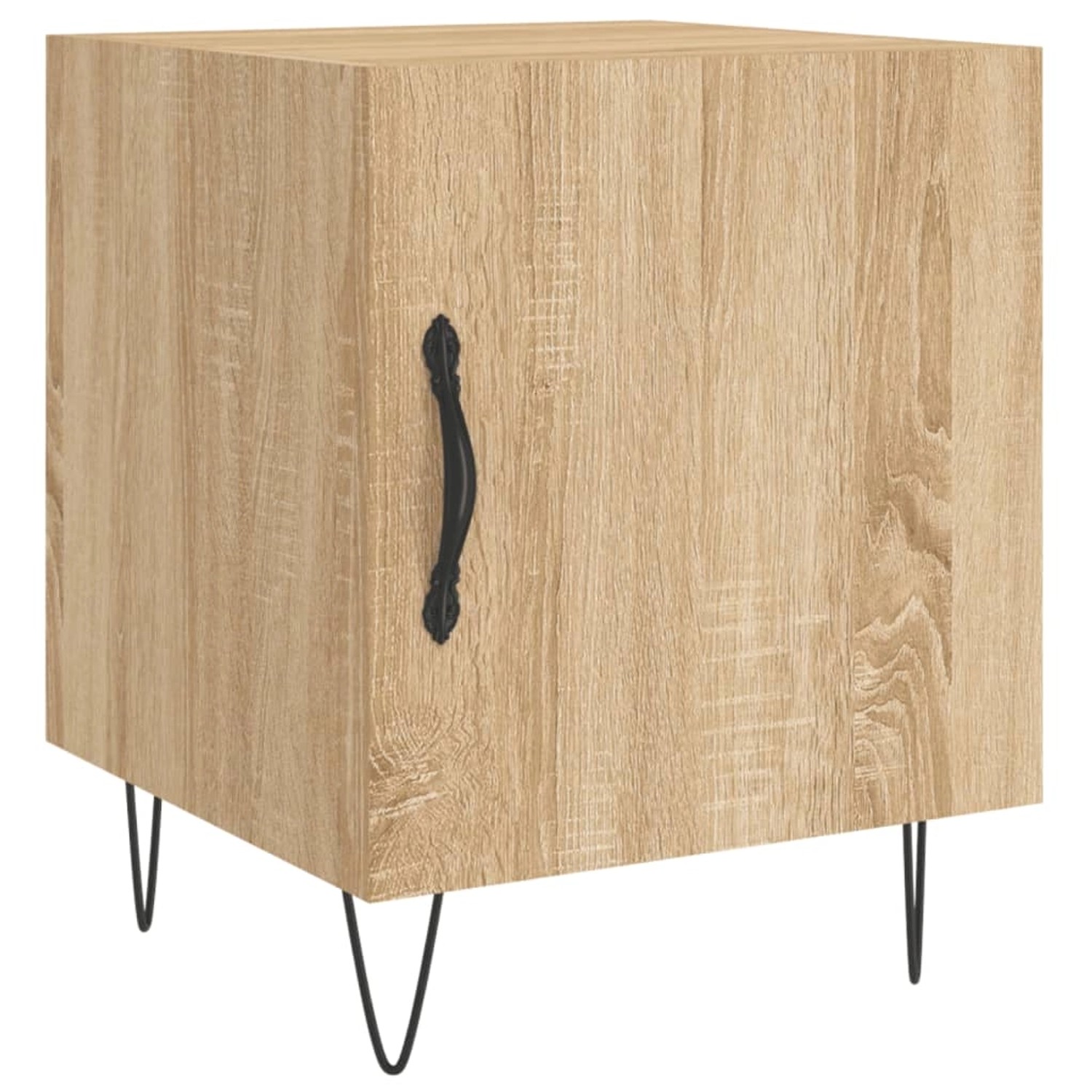 vidaXL Nachttisch Sonoma-Eiche 40x40x50 cm Holzwerkstoff Modell 5 günstig online kaufen