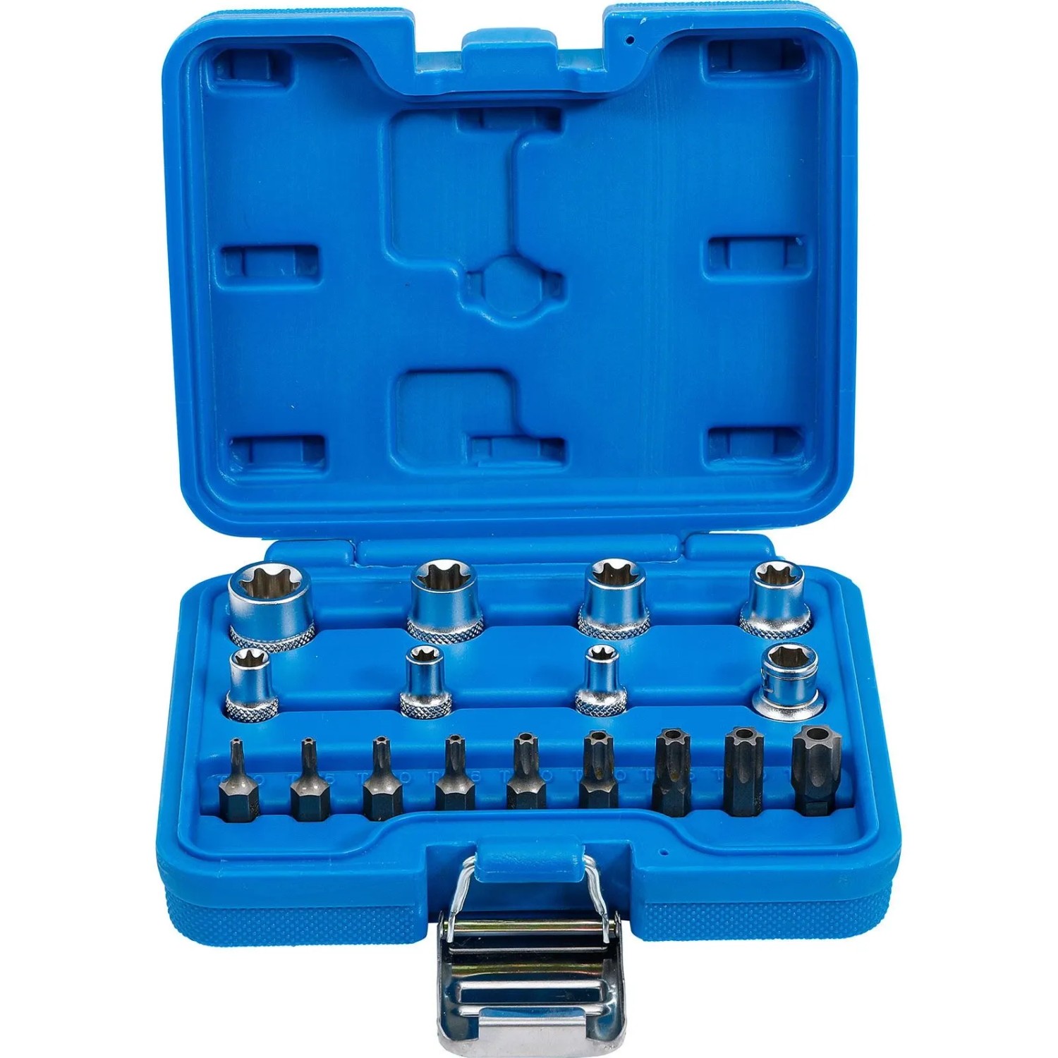 BGS Bit Und Steckschlüssel Satz E Profil T Profil  Für Torx  17Tlg  5023
