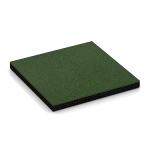WARCO Fallschutzplatte, grasgrün, 50x50 cm, für Spielplätze & Co.