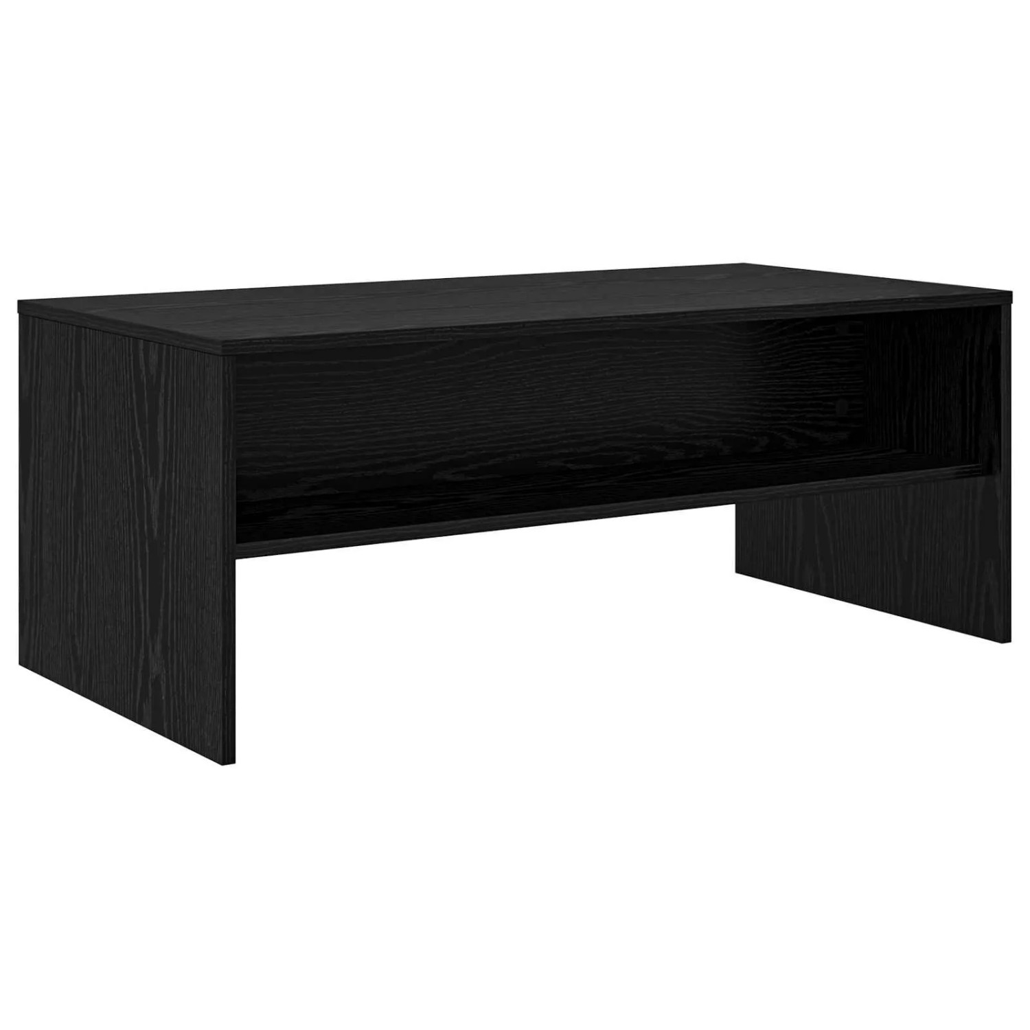 vidaXL Couchtisch Schwarz Eichen-Optik 100 x 50 x 40 cm Holzwerkstoff 80002 günstig online kaufen