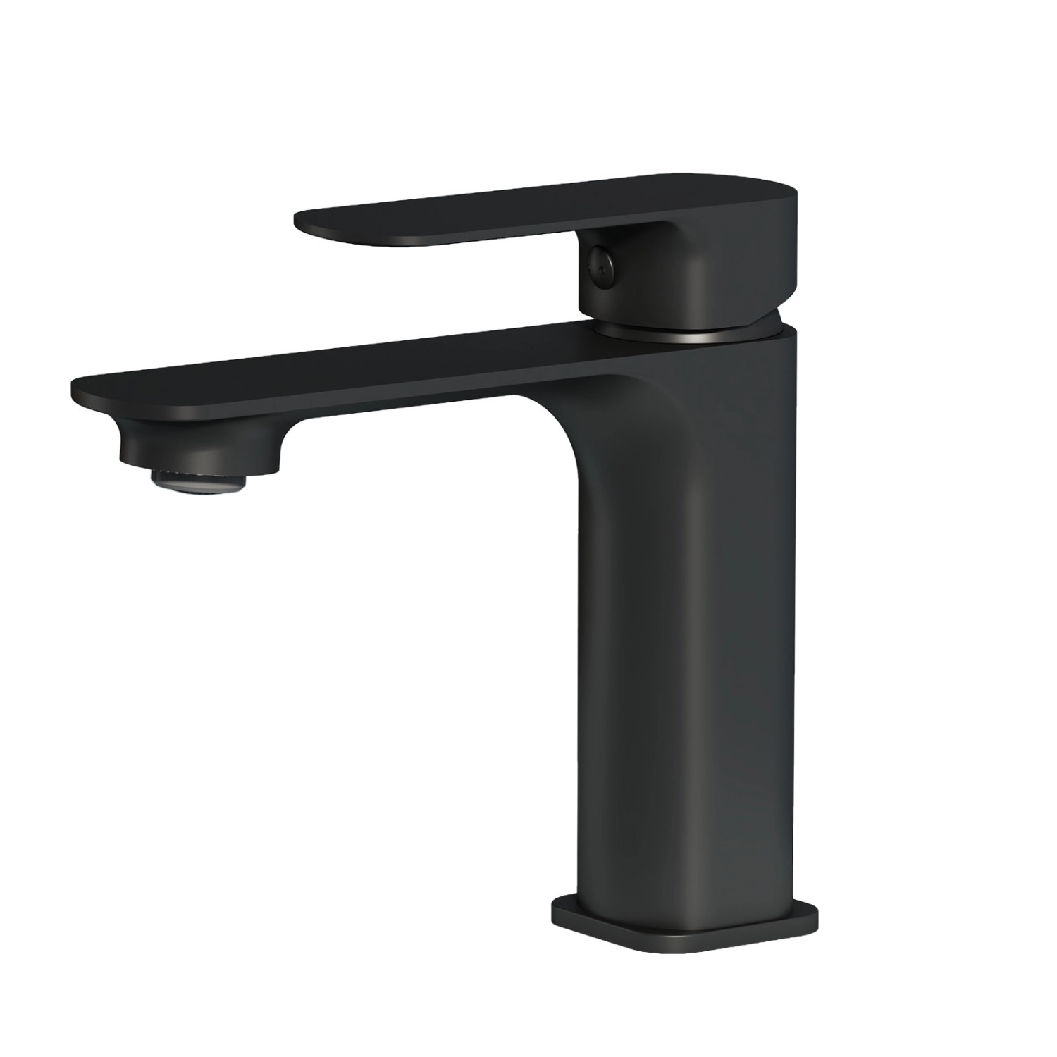 Emke Wasserhahn Bad 166 x 152 x 45 mm Schwarz Matt Waschtischarmatur Mischb günstig online kaufen