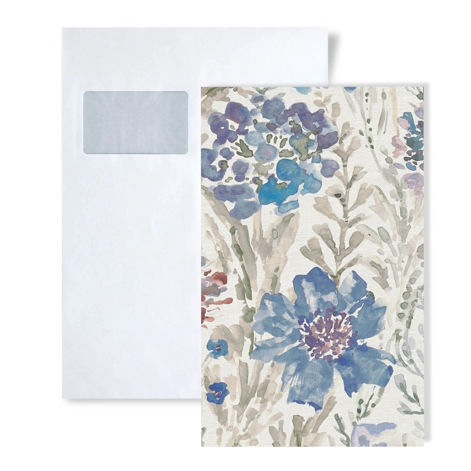 PROFHOME 1 MUSTERSTÜCK S-396953-GU DIN A4 MUSTER der Aquarell-Stil Tapete günstig online kaufen