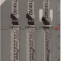 Bosch Stichsägeblätter Pro T 101 AO Clean for Wood, 3er-Pack, für saubere Holzschnitte.