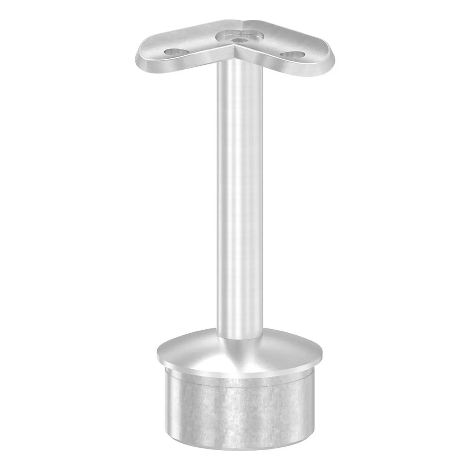 FeNau Endkappe Handlaufstütze Edelstahl V2A Für Rohr Ø 42,4 X 2,0 mm 90 Grad