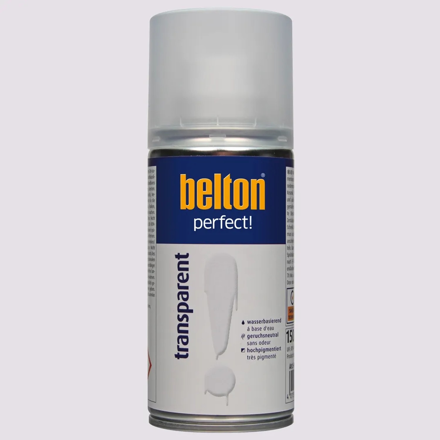 belton Klarlack Perfect Transparent Seidenmatt 150ml Dose, für Innen- und Außenbereich