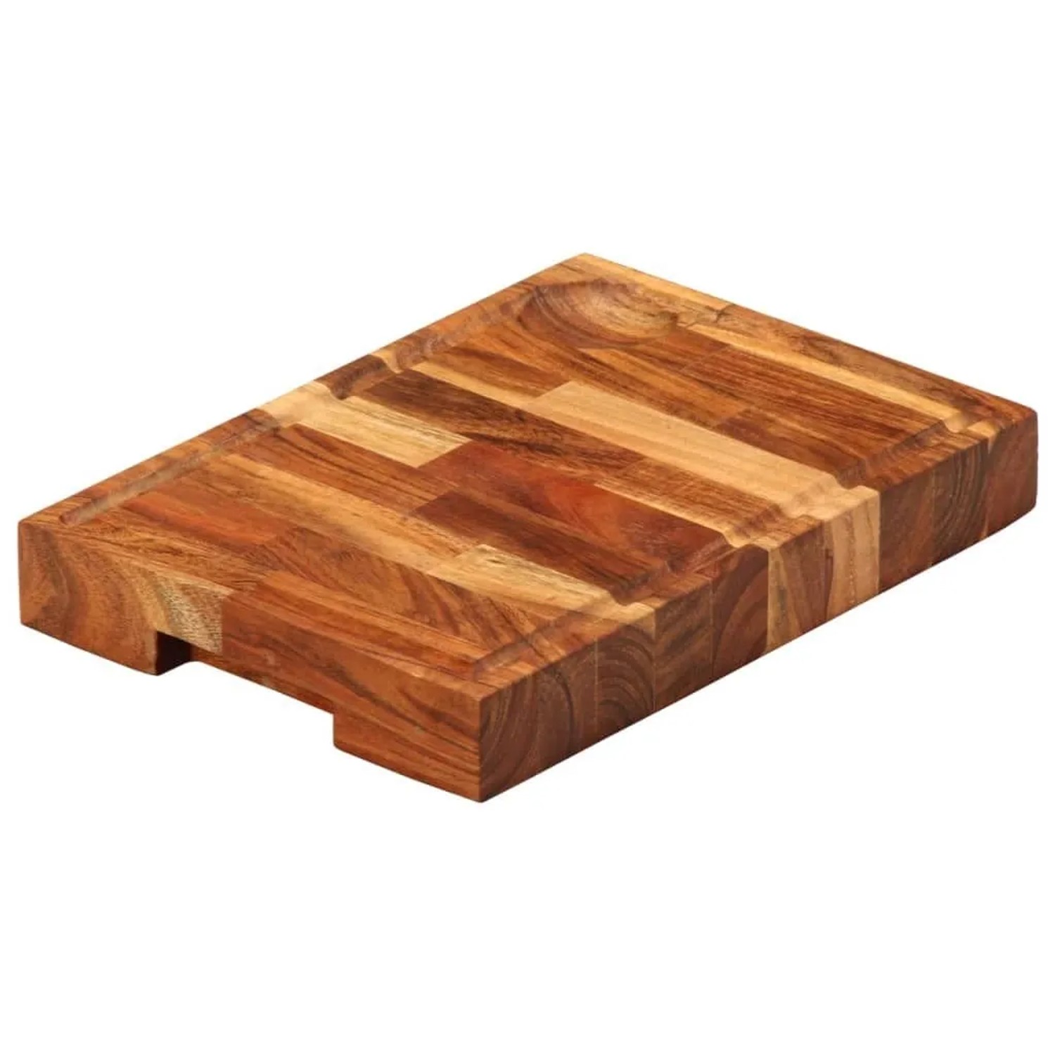 vidaXL Schneidebrett 30x21x4 cm Massivholz Akazie 376053