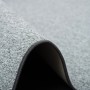 Detailansicht: Snapstyle Feinschlingen Velour Teppich Strong in Silbergrau, Kurzflorteppich mit Velour Oberfläche.