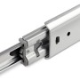 SOTECH Vollauszug Schubkastenauszug aus verzinktem Stahl. Robuste Schiene mit Soft Close Funktion.
