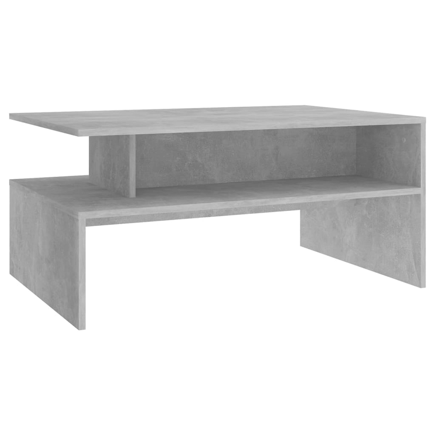 Couchtisch Betongrau 90x60x42,5 Cm Spanplatte günstig online kaufen