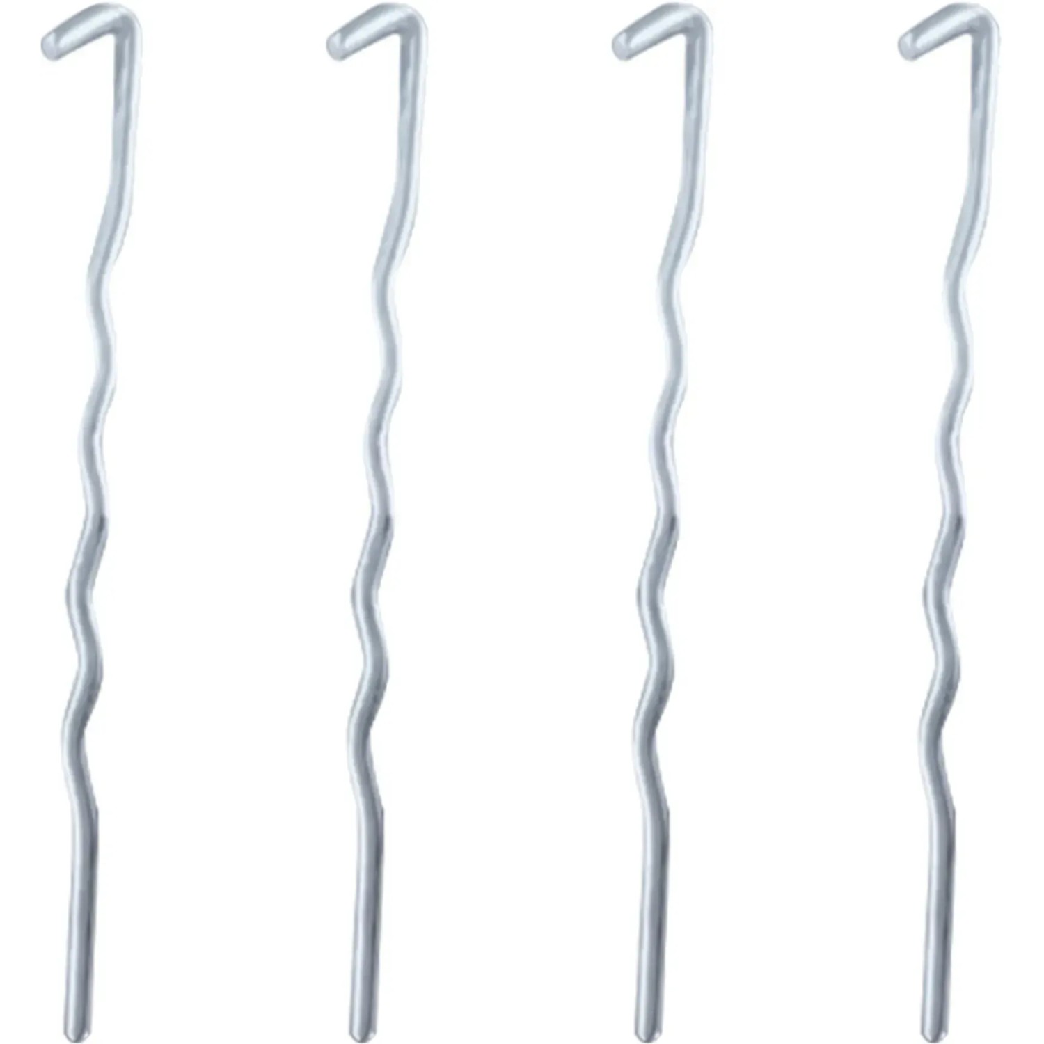 4 Bodenanker für AXI Metall-Nestschaukel, zur sicheren Verankerung im Boden.