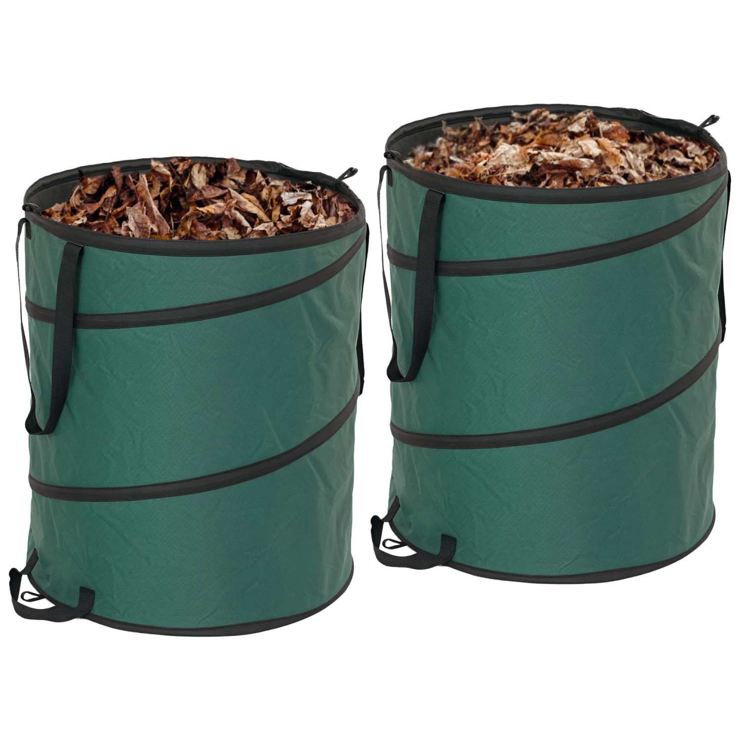 Outsunny Gartenabfallsack mit Griffen Oxford Stoff 55 x 65H cm