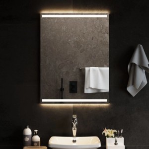 vidaXL LED-Badspiegel 60x80 cm 3154066