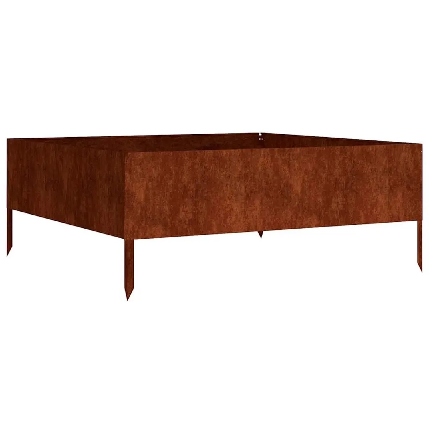 vidaXL Hochbeet 100x100x41 cm Cortenstahl 824516