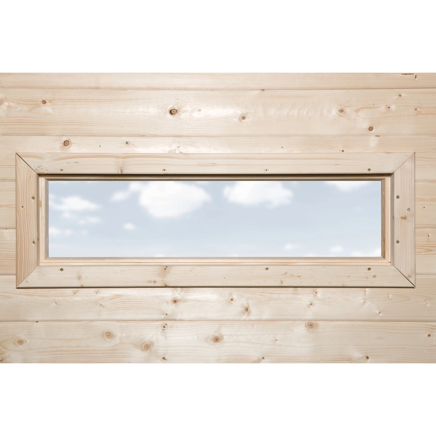 Zusatzfenster 97 cm x 33 cm für Weka Designhaus 126 und 172
