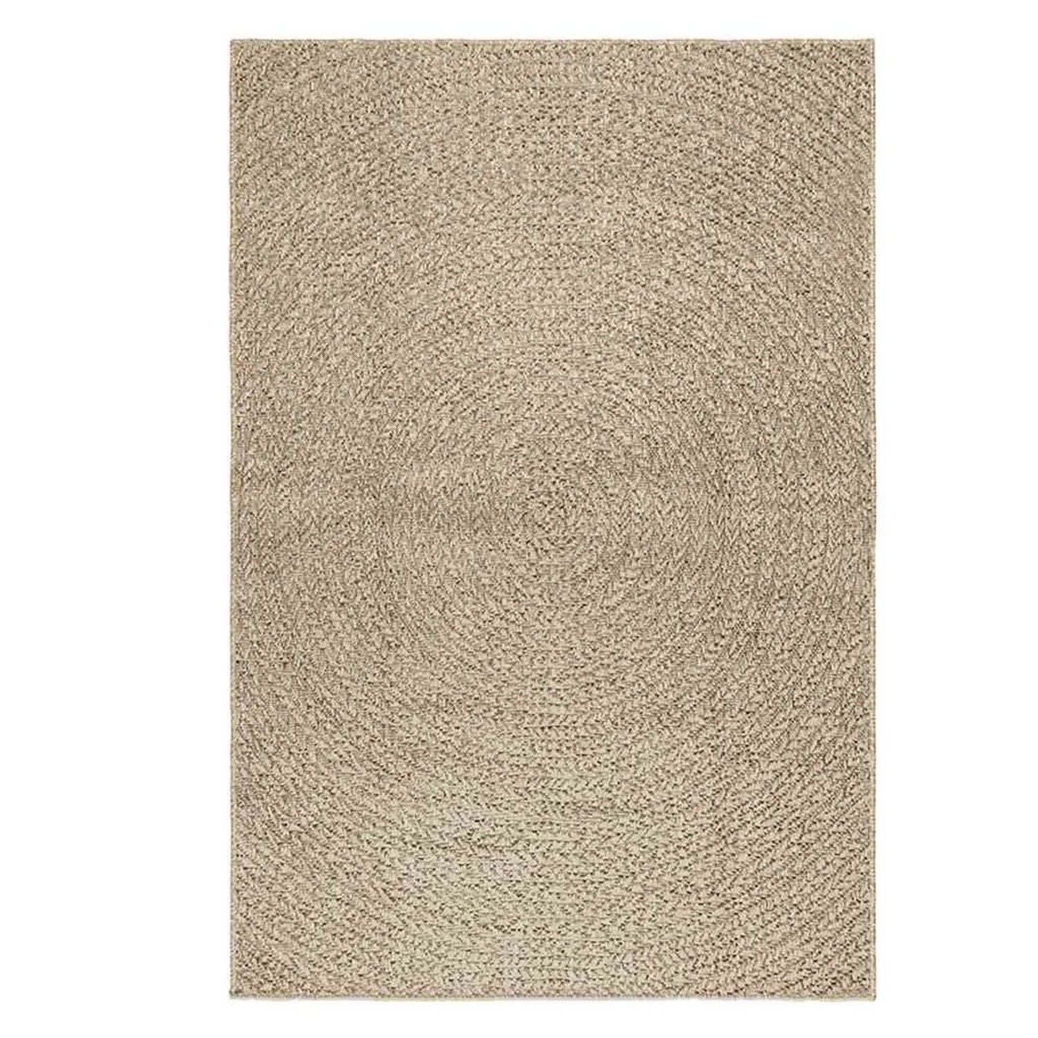 vidaXL Teppich ZIZUR Beige 120x170 cm Jute-Optik Indoor und Outdoor 4010407 günstig online kaufen