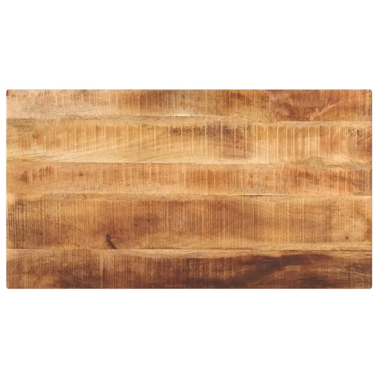 vidaXL Tischplatte 100x50x2,5 cm Rechteckig Raues Massivholz Mango 371320