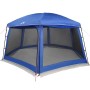 vidaXL Poolzelt mit Abnehmbarem Überzelt Netzwänden Azurblau 618x532cm 4100628