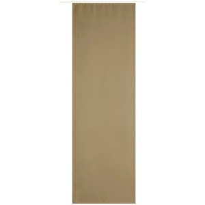 Blickdichte, taupefarbene Gardine (60x245cm) von Bestlivings für Fenster.