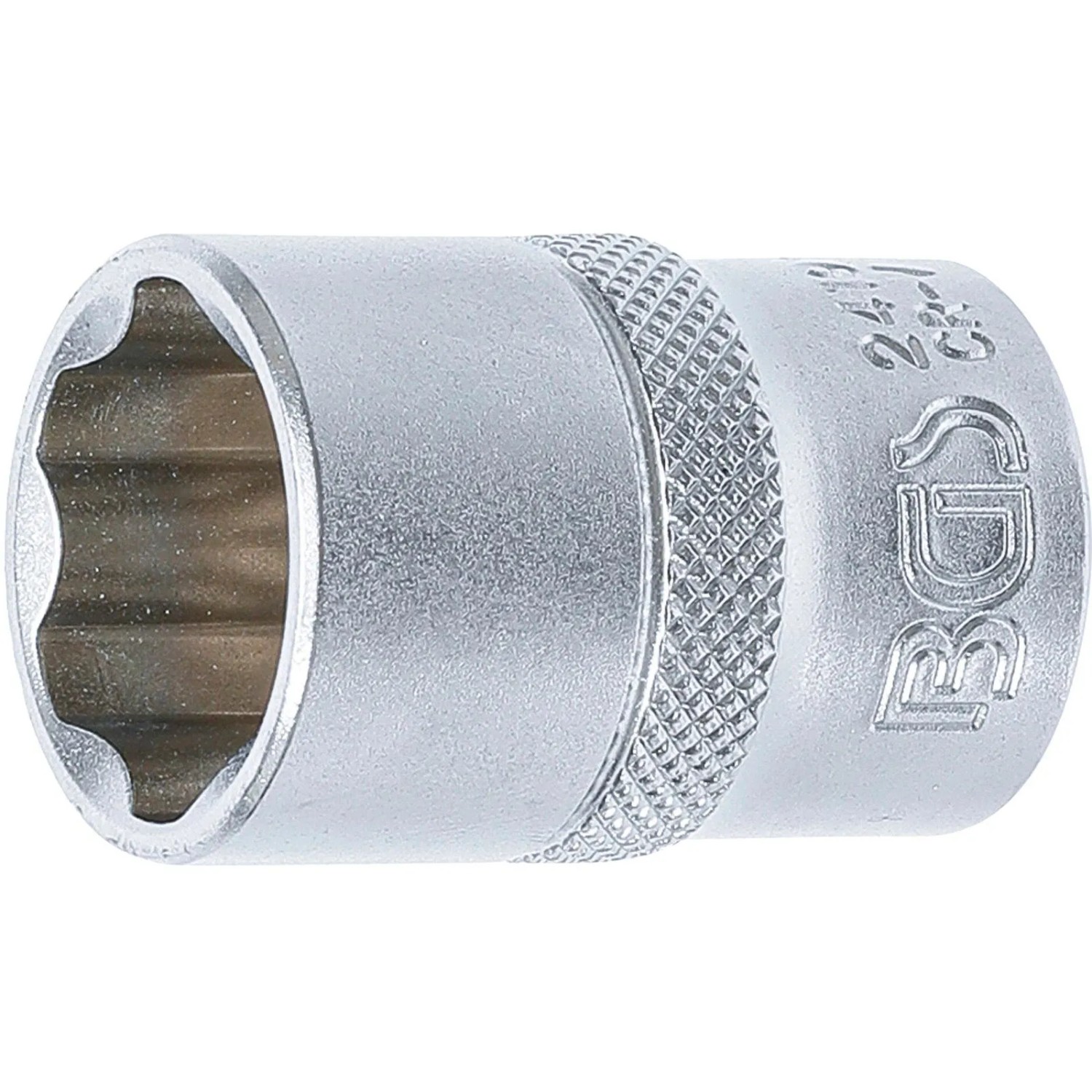 BGS Steckschlüssel Einsatz Super Lock Antrieb Innenvierkant 12 5 Mm  1 2 Zoll  SW 19 Mm 2419