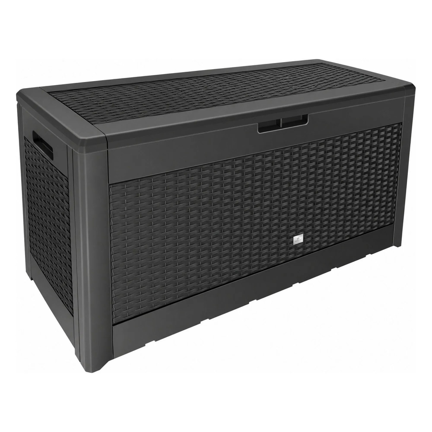 KESSER Auflagenbox Rattan Optik mit Rollen Volumen 310, Anthrazit