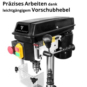 STAHLWERK Säulenbohrmaschine BD 350 ST, 350W, Tischbohrmaschine für präzise Bohrungen.