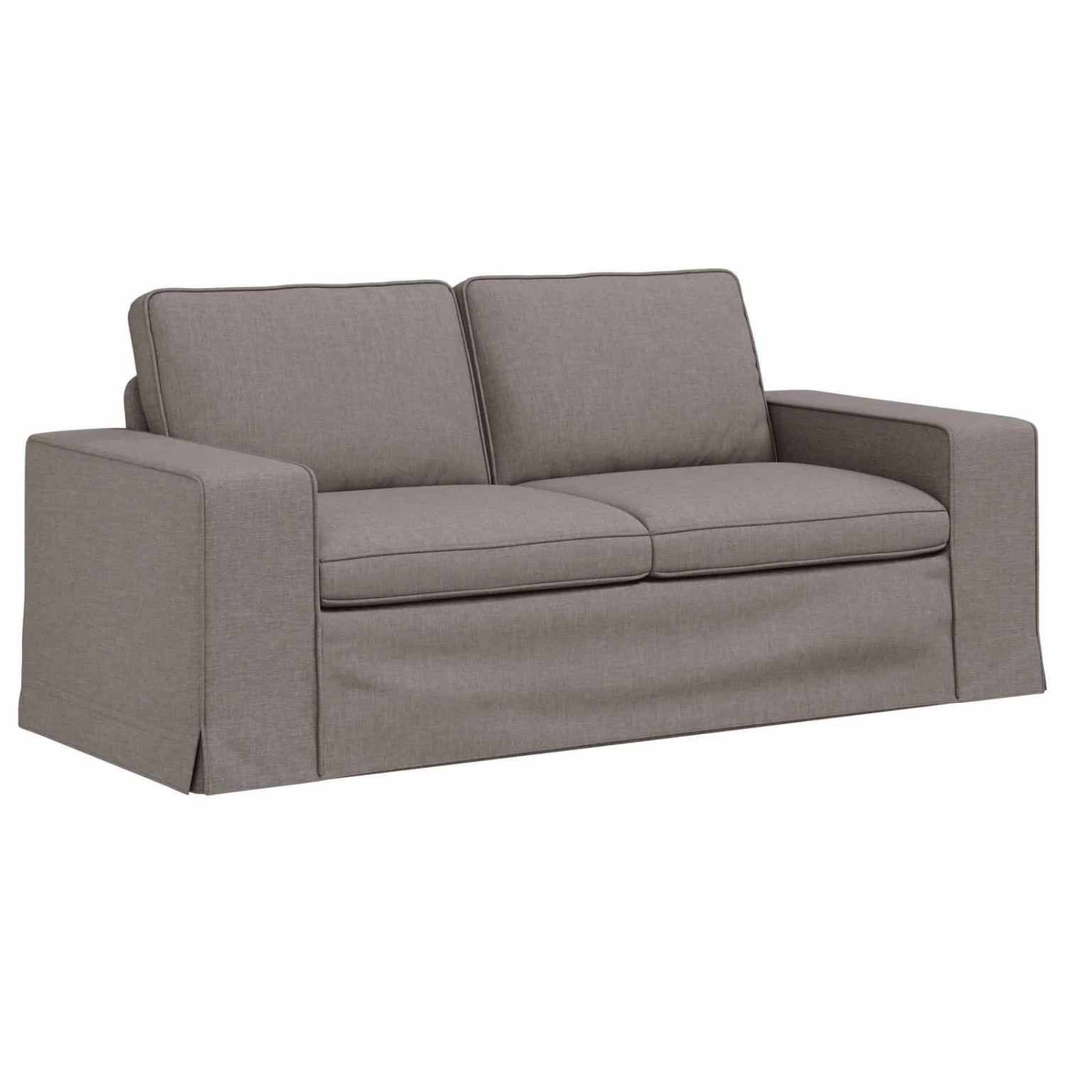 vidaXL Sofa Taupe 182 x 80 x 82 cm Stoff 42024394