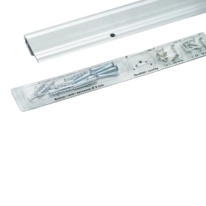 Egger Alu-Abschlussprofil Typ 103 Silber 100 cm