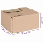 vidaXL Faltbox mit Speicher 50 Stk Natur 20 x 15 x 10 cm Karton 4106563_5