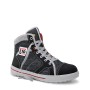 Elten Sensation Up Mid ESD S3 Sicherheitsschnürstiefel Gr. 43 aus Jeans-Optik und Nubukleder.