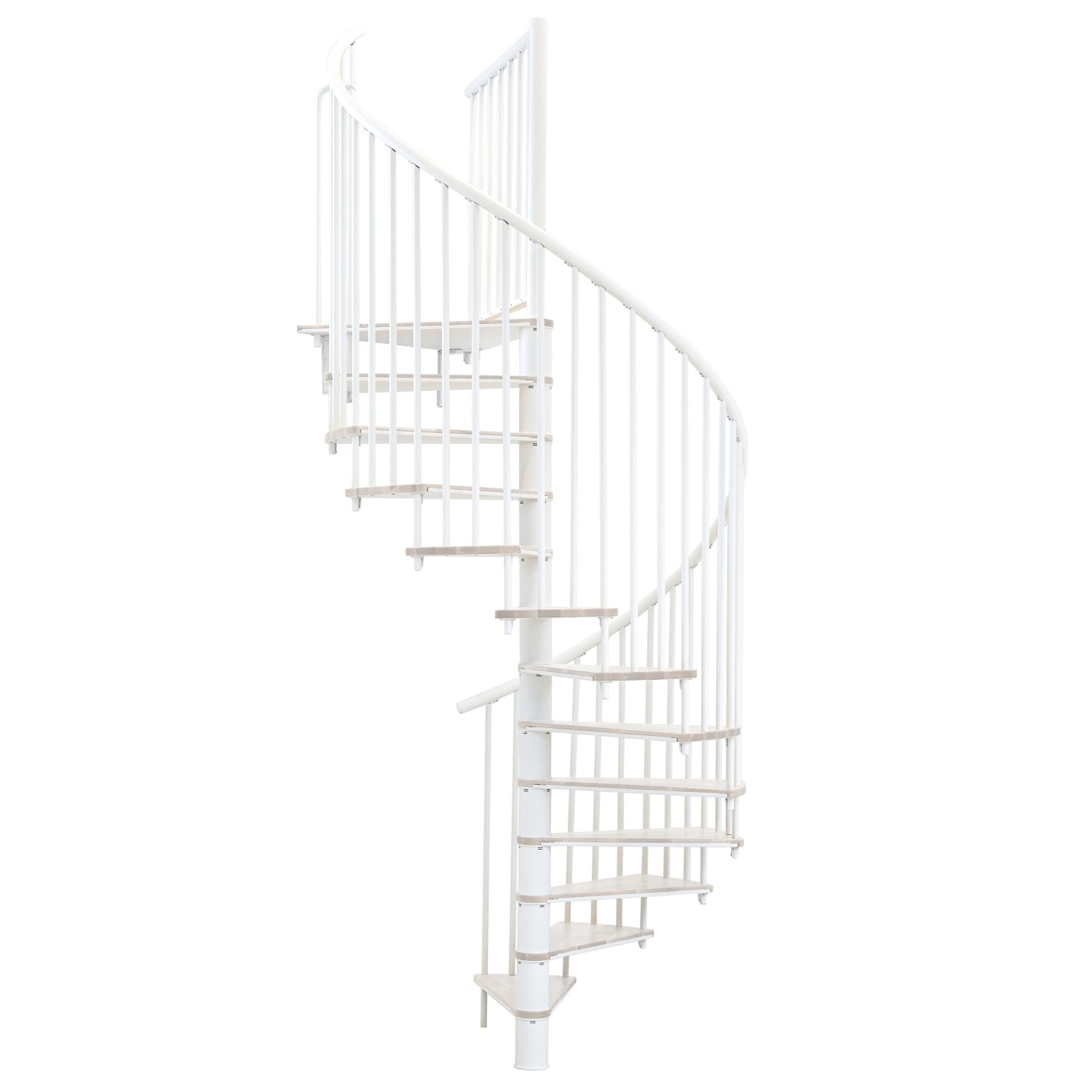 Minka Spindeltreppe Switch Ø 120 cm Weiß günstig online kaufen