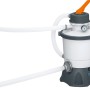 Bestway Sandfilteranlage 3.028 l/h, 85 W für Pools bis 16.600 Liter. Filteranlage mit Schlauchanschlüssen.