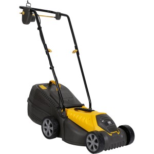 Texas Elektro-Rasenmäher Smart 3200, gelb/schwarz, mit Fangkorb.