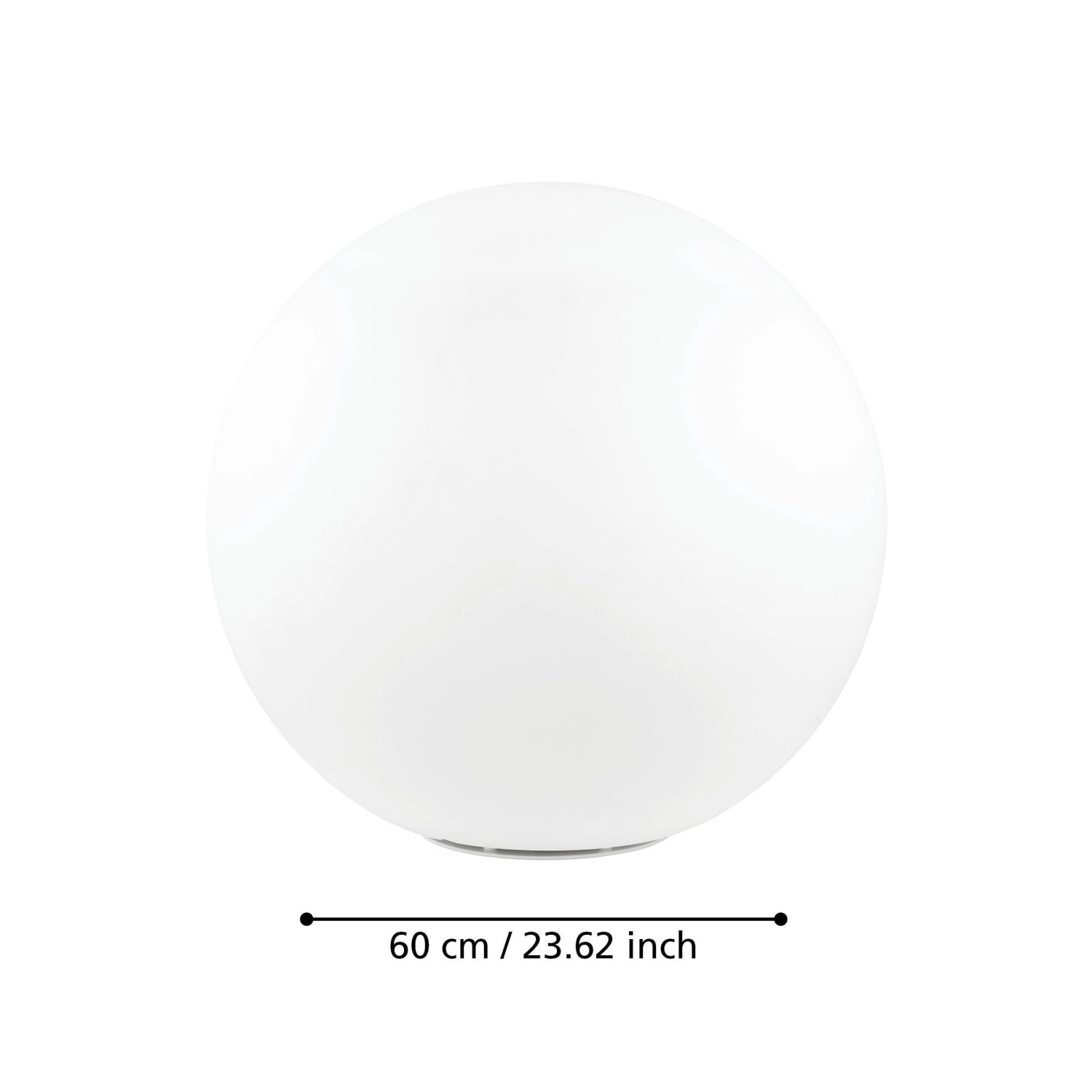 Eglo AußenKugelleuchte Monterolo Weiß Ø 60 cm kaufen bei OBI