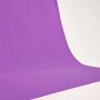 Walimex Stoffhintergrund Signalviolett, 2,85x6m Baumwolle, nahtlos von Boden zur Wand drapiert. Ideal für Fotografie & Video.